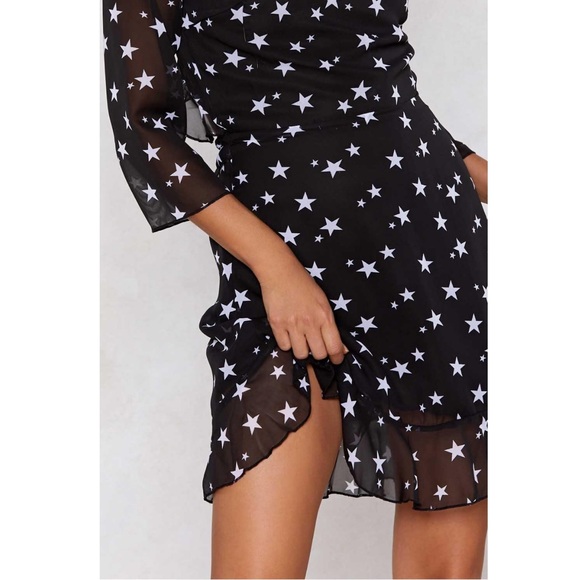 NWT Dress with Ruffle Open Back - Picture 6 of 10